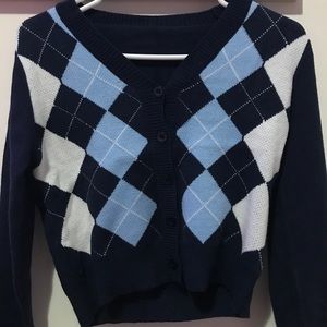 Brandy Melville Argyle Cardigan.